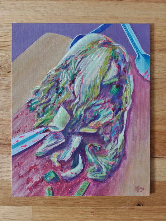 "Kimchi Head 2" 8x10