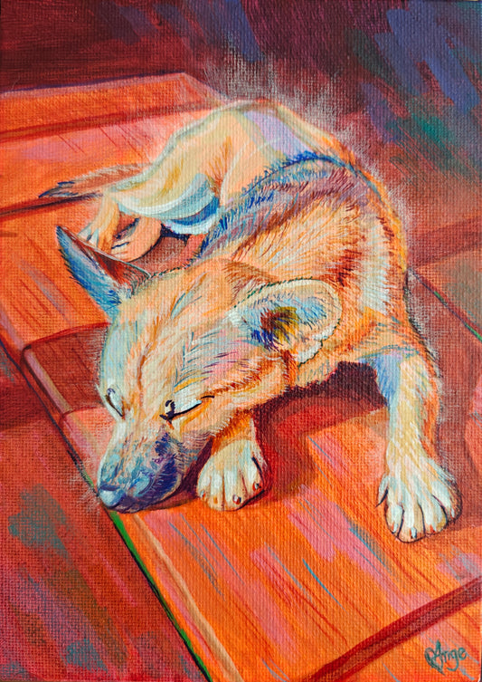 "Glow Nap" Print