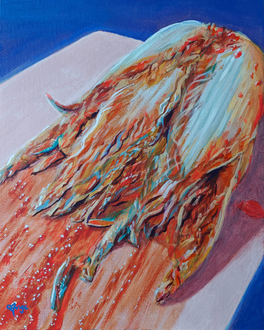 "Kimchi Head 1" 8x10