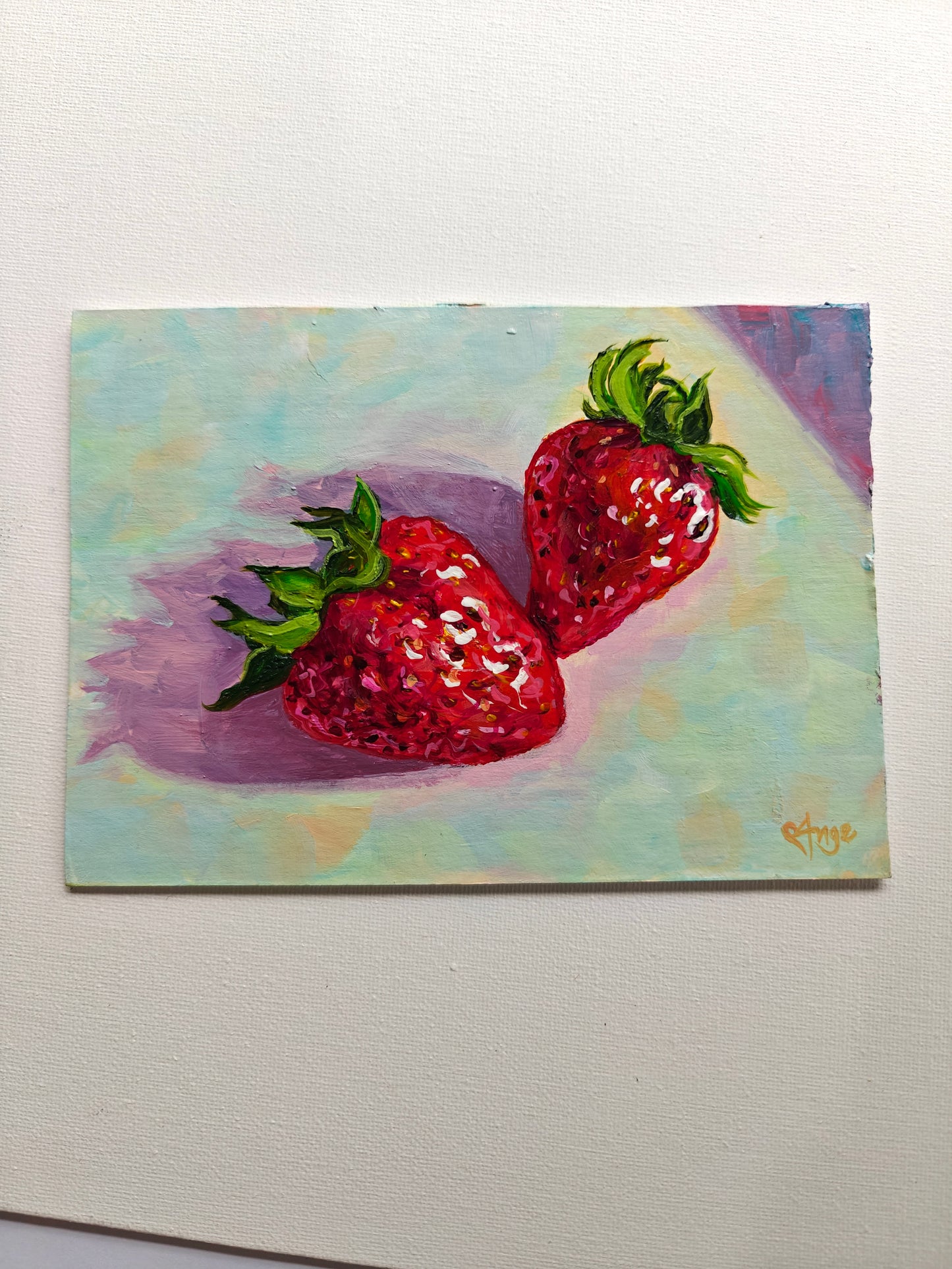 “Two Strawberries” Print