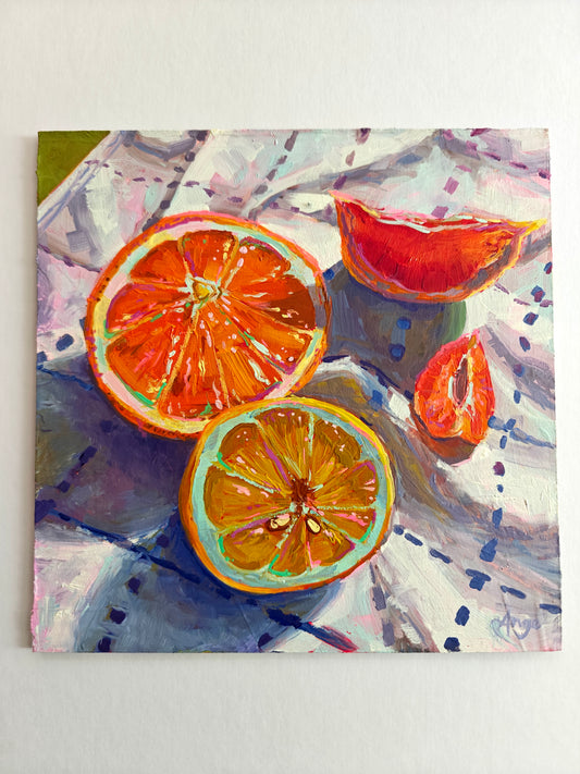 “Citrus Fruits” 8x8"