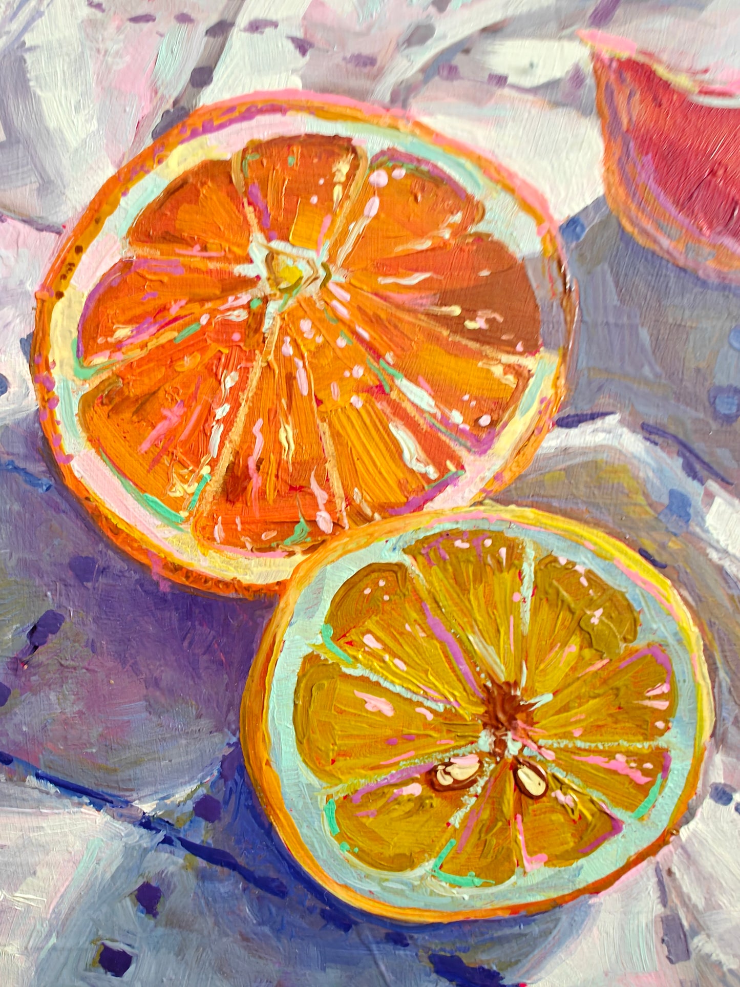 “Citrus Fruits” 8x8"