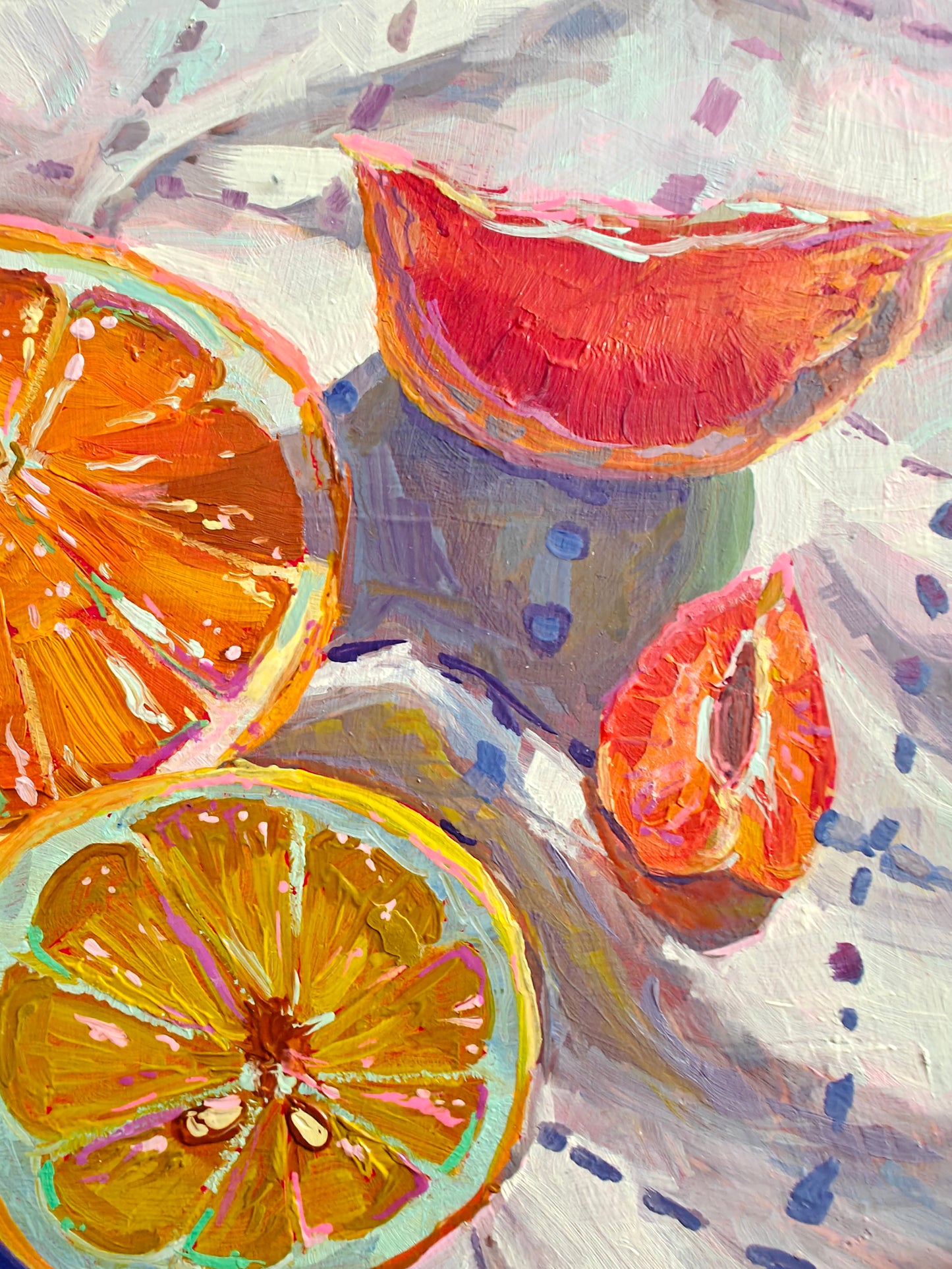 “Citrus Fruits” 8x8"