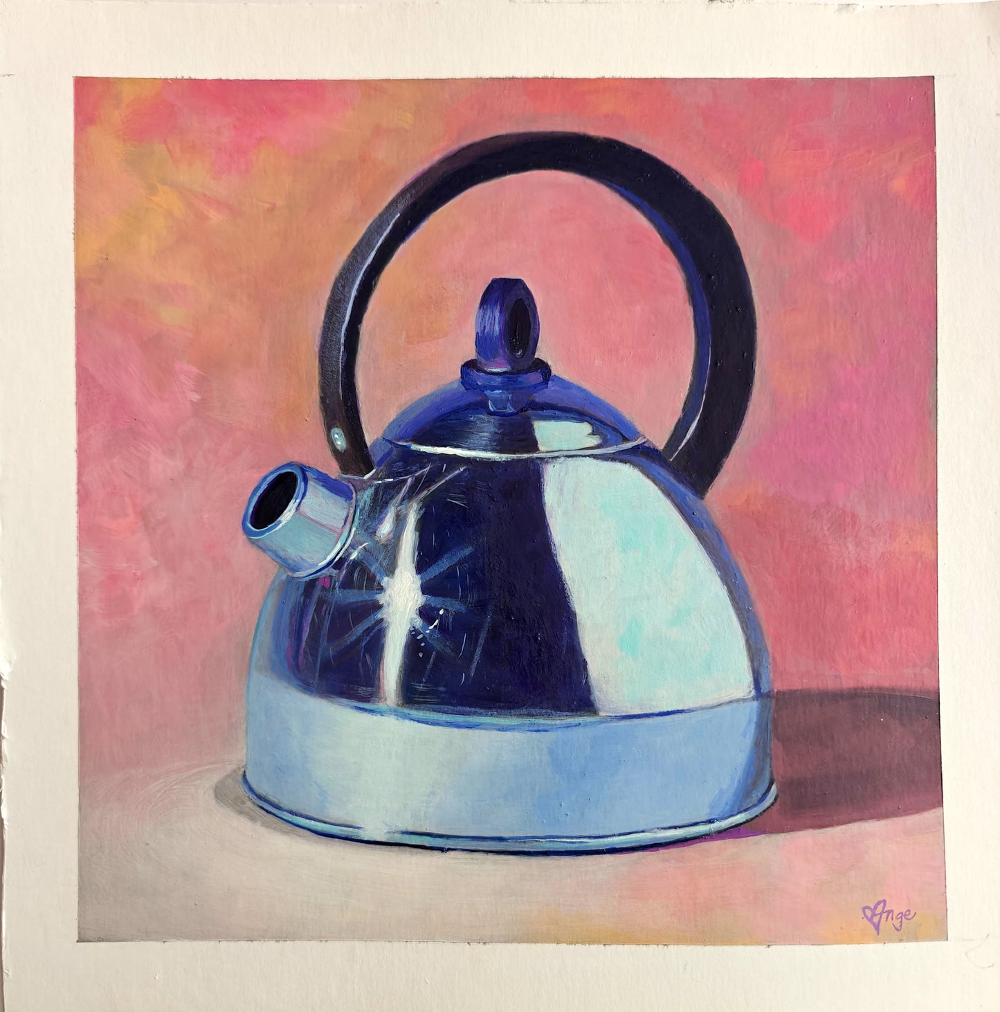 “Kettle” 13x13"