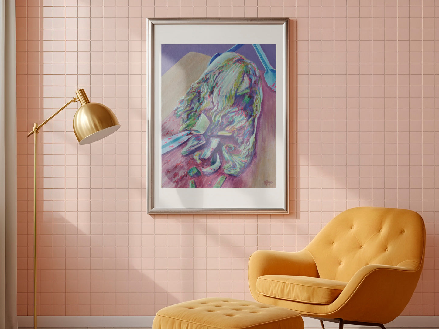 "Kimchi Head 2" 8x10
