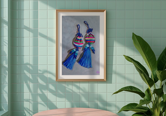 “Luck Pouches" Print